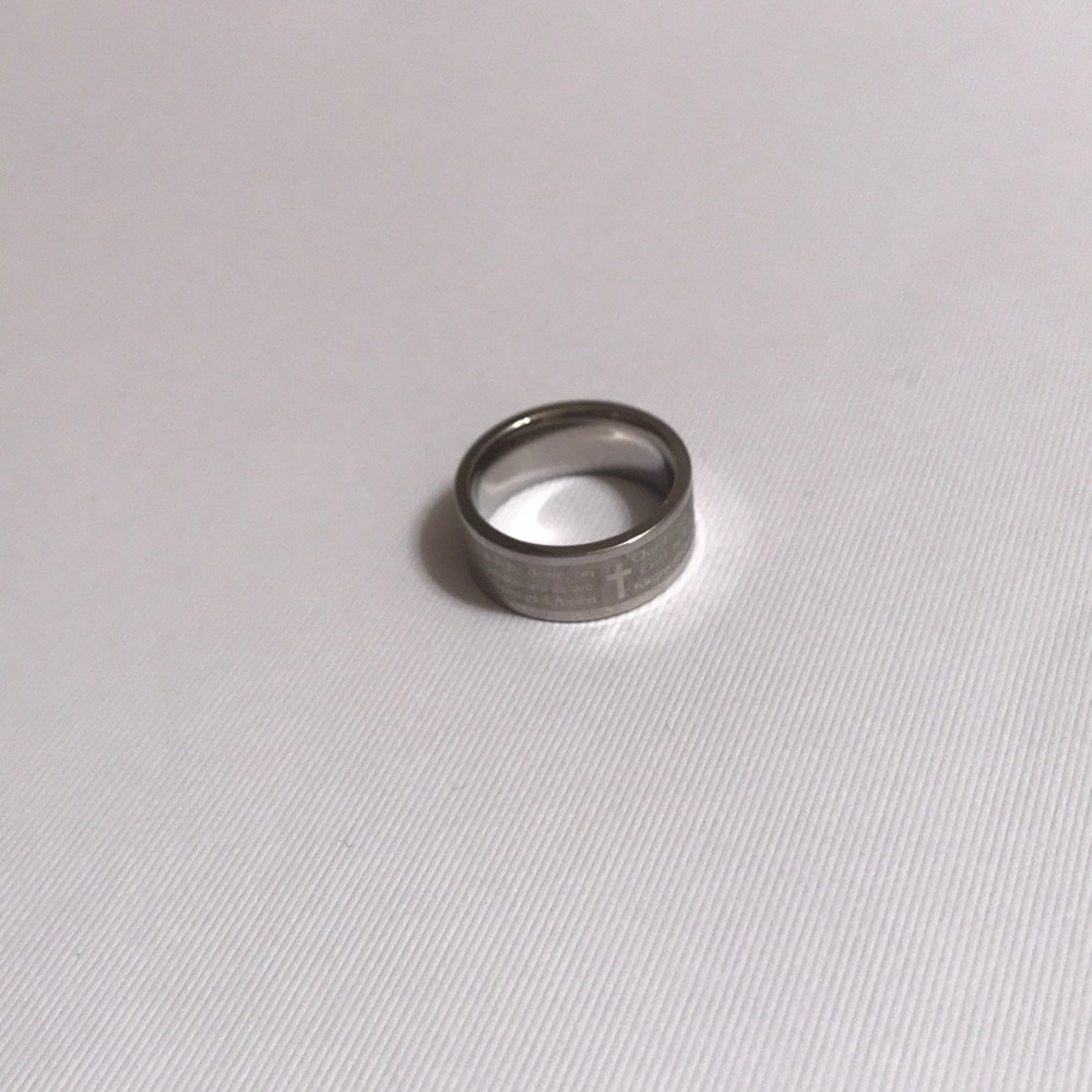 Serenity prayer ring